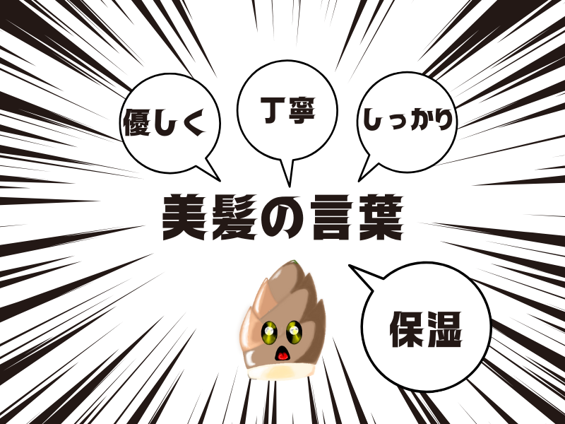 美髪のためのシャンプーの基本「優しく・丁寧・しっかり・保湿」