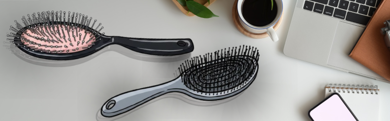 生活にかかせないブラシのイメージ